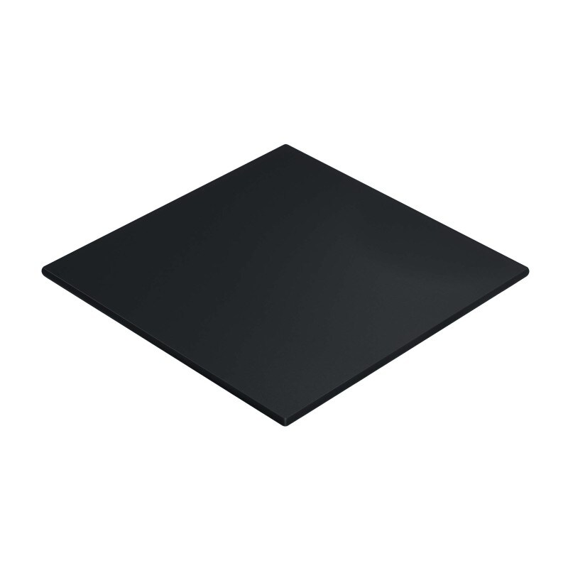 Pack de 2 Tampos de mesa COMPACTO, Preto 3190, Tavilo, 69 x 69 cms