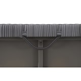 thumbnail of METRO PROFESSIONAL Gastro Bartisch Balsario, Alu/PE-Rattan, 140 x 70 cm, grau