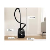 thumbnail of BOSCH aspirateur traineau 600w 75db noir BGB41BA1