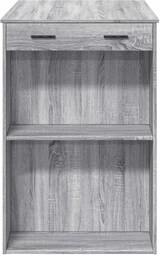 thumbnail of vidaXL Bartisch Grau Sonoma 102x70x103,5 cm Holzwerkstoff