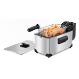thumbnail of Tarrington House Friteuse FR2200E, roestvrij staal, 22.5 x 40.5 x 21 cm, 3 L, 2200 W, zilver