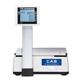 thumbnail of CAS CT100, balance poids-prix avec ticket avec colonne, conforme loi fiscale , portée 3/6kg, échelon 1/2g