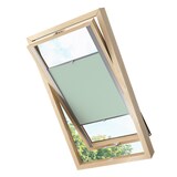 thumbnail of Dachfensterplissee Faltrollo Thermo verdunkelnd passend für Velux U08 Hellgrün