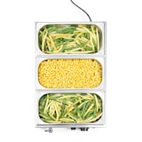 thumbnail of Bain-marie Kitchen Line avec robinet de vidange, HENDI, Kitchen Line, 230V/1200W, 340x540x(H)250mm