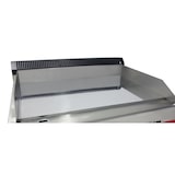 thumbnail of Gasfrit – Hardchroom roestvrijstalen gasplaat voor industrieel gebruik in restaurant 800 x 575 x 365 mm 6 kW