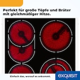 thumbnail of Exquisit ECM 8-4.1 BZ Elektro-Standherd | Ober-/Unterhitze | Grill | Heißluft | Multifunktion | Backofen-Volumen: 47 l | EEK:  A | Weiß