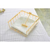 thumbnail of Porte-serviettes fil doré