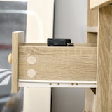 thumbnail of HOMCOM Scrivania PC per Ufficio con Scaffali Cassetti Ripiano Testiera