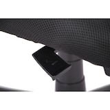 thumbnail of SIGMA EC504 silla de oficina, plástico, reposacabezas, brazos ajustables, negro