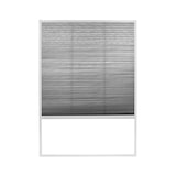 thumbnail of Fliegengitter Insektenschutz Dachfenster Plissee Alurahmen Bausatz,Farbe:weiß (RAL9010),Größe (Breite x Höhe):140 x 170 cm