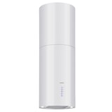 thumbnail of Klarstein Beretta Inselabzugshaube Ø35cm Ab-/Umluft 650m³/h LED Aktivkohlefilter Weiß