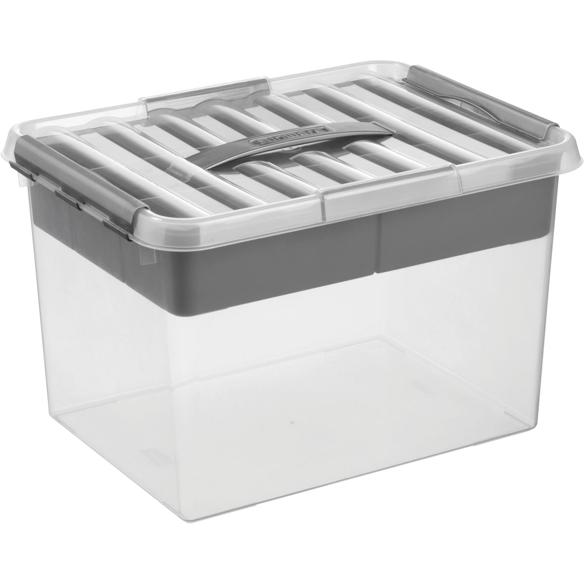 helit Aufbewahrungsbox 22L - transparent