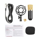 thumbnail of Microphone De Studio Professionnel Avec Support Antichoc Et Port Écouteurs 3.5mm Noir YONIS