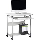 thumbnail of Durable, Pc Workstation System 75 FH, con ruote, 3 ripiani, 75 x 53,4 x 77 cm, grigio