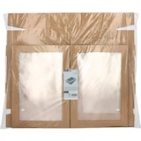 thumbnail of Starpak, Cateringdozen, karton hoekig 8 cm x 25,2 cm x 35,9 cm bruin met apart deksel en kijkvenster van