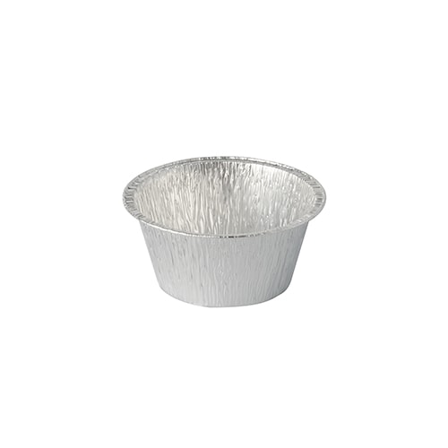 Starpak 100 Schalen, Alu rund 0,12 l Ø 8,5 cm · 3,9 cm