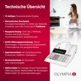thumbnail of Olympia Tischrechner CPD 5212 4861 druckend 12stellig Netzbetrieb weiß