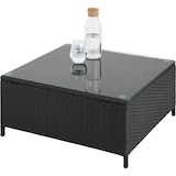thumbnail of tectake Canapé de jardin Siena 4 places avec coffre de rangement - noir/gris - 404298