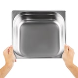 thumbnail of Contenitore GN Vogue in acciaio inox 10 cm GN2/3