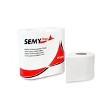 thumbnail of Toilettenpapier SemyTop - 3-lagig - hochweiß - 128 Rollen - 9,6 x 11 cm