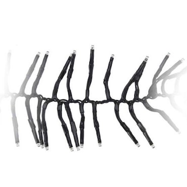 WellHome - 768 luci LED a stringa bianche calde e molto calde con controller a 8 funzioni e timer