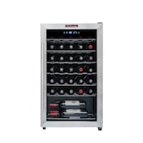 thumbnail of Cantinetta frigo per vino La Sommelière da 34 bottiglie, 37 dB, nera con porta in acciaio inox, classe energetica G LS34A