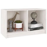 thumbnail of vidaXL TV-Schrank Weiß 70x33x42 cm Massivholz Kiefer