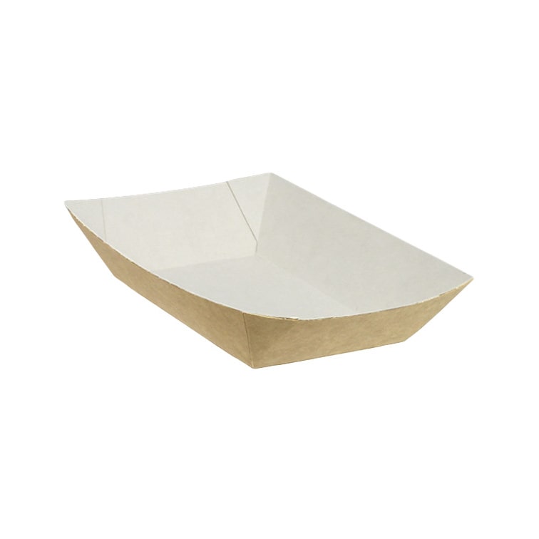 MONOUSO - Vaschetta Kraft 300ml 11x7x3,5cm (25 Pezzi)