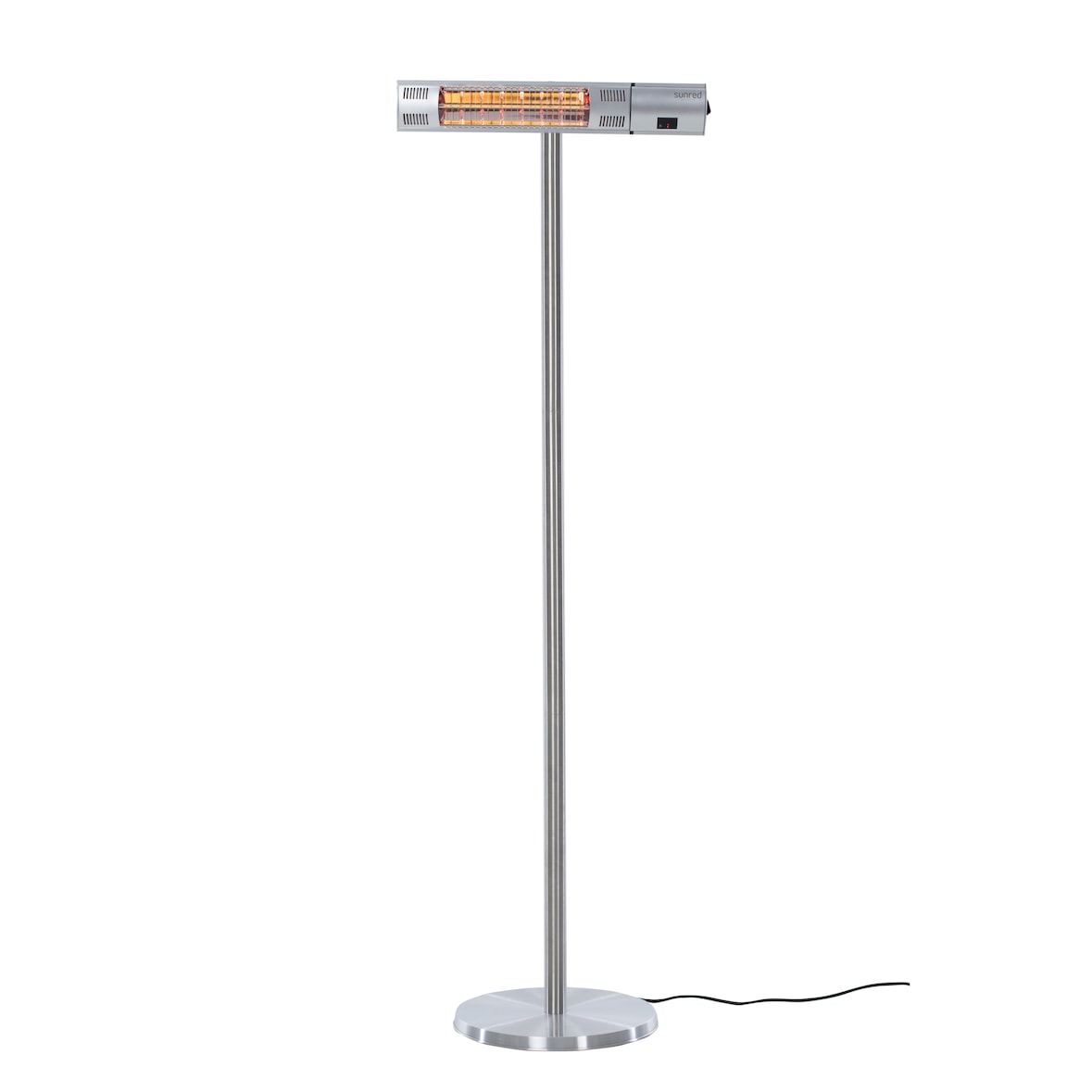 Aquecedor de pátio Sunred Silver Ultra Standing Silver 2.000 Watts
