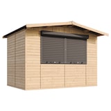 thumbnail of Quiosco de madera M150Z – 303 x 199 cm – 6 m²