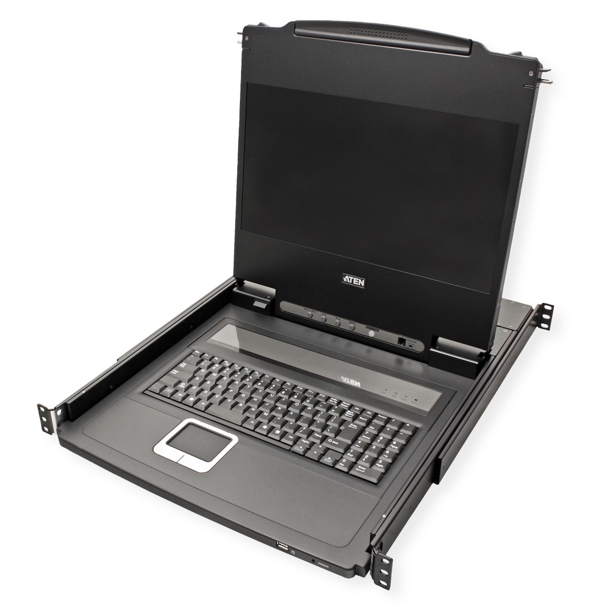 ATEN CL6700MW KVM-Konsole, LCD, DVI, HDMI Full HD, CH-Layout