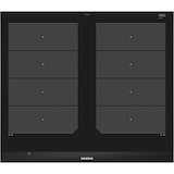 thumbnail of Siemens iQ700, Induktionskochfeld, 60 cm, Schwarz, Mit Rahmen aufliegend EX675LXC1E