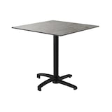thumbnail of Gastro Outdoor Terrassentisch "Rene" | HPL Compact 80x80 cm | Zement Grau | klappbar