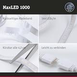 thumbnail of Paulmann MaxLED 1000 LED Strip Erweiterung 2,5m Warmweiß beschichtet 29W 1100lm/m 2700K  70552