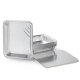 thumbnail of Metro Professional Vaschetta rettangolare alluminio con coperchio R98L - 8 porzioni silver - (1 cf x 25 pz)
