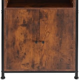 thumbnail of tectake Estante para livros DONCASTER 60x38x125 cm  Madeira Industrial Escura, Rústica