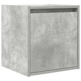 thumbnail of Table de chevet murale gris béton 38x34x40 cm – Modèle Marbre