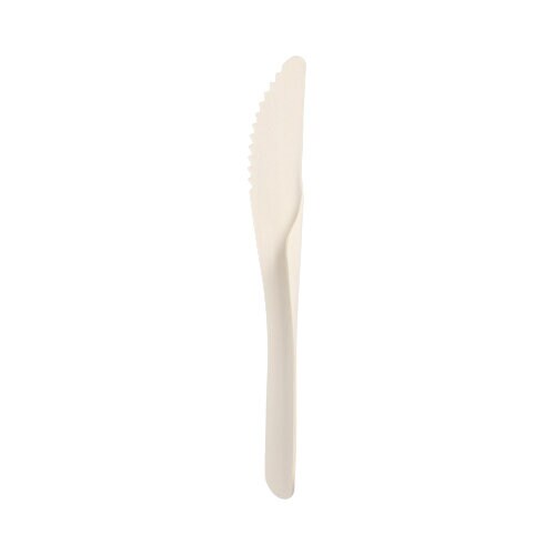 50 Messer, Papier `pure` 18,6 cm weiss
