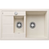 thumbnail of BLANCO METRA 6 S Compact Einbauspüle SILGRANIT softweiß ab 60 cm Excenter