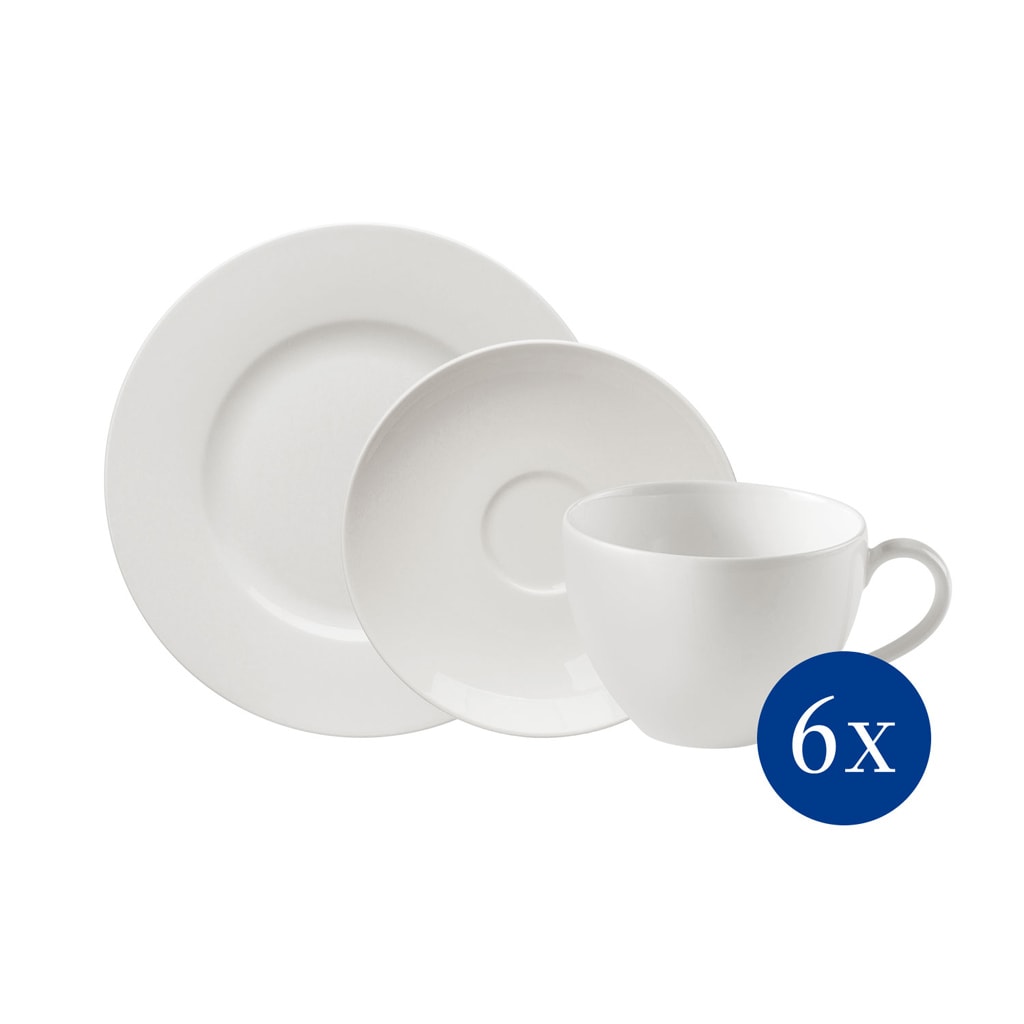 vivo | Villeroy & Boch Group Basic White Kaffee Set 18-teilig