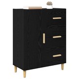 thumbnail of vidaXL Sideboard Schwarz Eichen-Optik 34 x 69,5 x 90 cm Holzwerkstoff