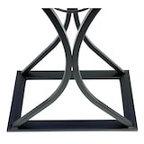 thumbnail of DanDiBo Weinregal Weinglas Design Metall Schwarz Flaschenregal stehend 100 cm 96211 für 15 Flaschen Schmiedeeisen