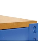 thumbnail of PROREGAL Etabli BUFFALO avec paroi à outils et étagère | HxLxP 84x90x61cm | Capacité de charge 400kg | Bleu