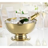 thumbnail of Champagner-Kühler PORTLAND, Edelstahl, 5 ltr., mit champagnerfarbener PVD-Beschichtung