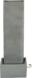 Teamson Home Waterornament RJ-23063 Kom Met 4 Niveaus Zonne-Energie Bruin