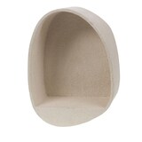 thumbnail of Étagère ovale bakar -  Beige Ovale Marbre Amefa 21x42 cm