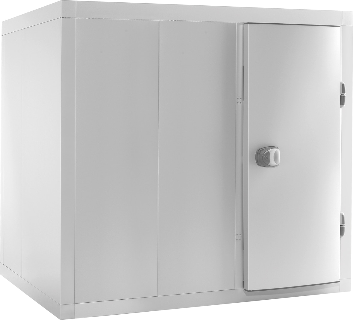 NORDCAP Kühlzelle mit Paneelboden Z 200-170-R, RAL 9006 (Weißaluminium)