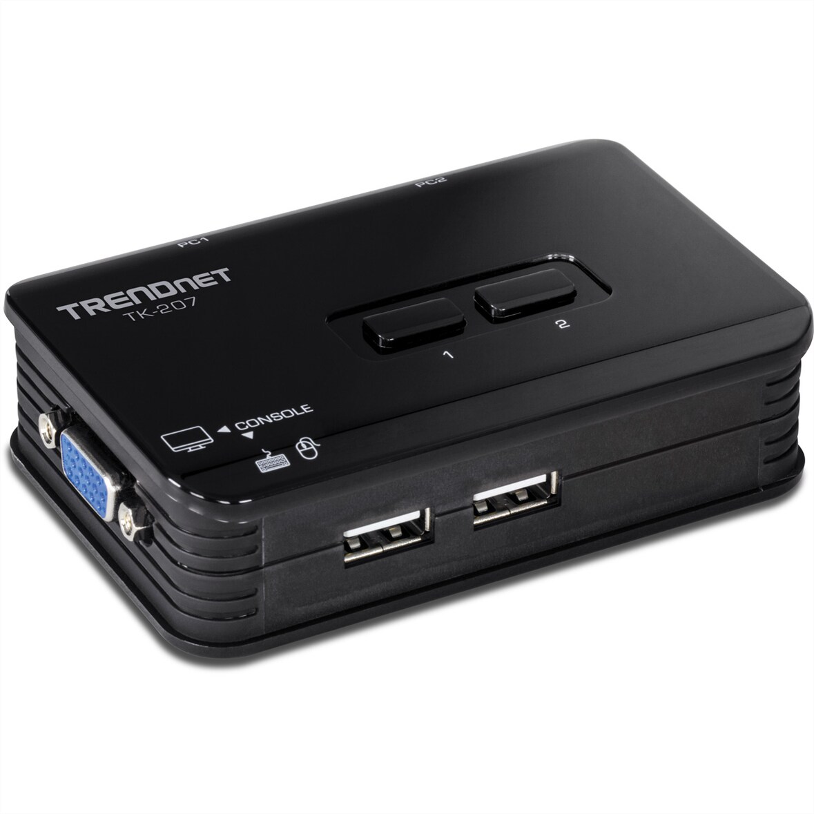 TRENDnet TK-207K 2-Port-USB-KVM-Switch