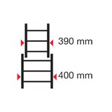 thumbnail of Escalera Doble Extensión Manual TRFM 13x2 Todo Fibra