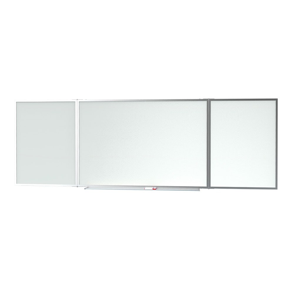 Meervlaksbord / inklapbaar whiteboard - 5 zijdes - Emaille - 60x90 cm